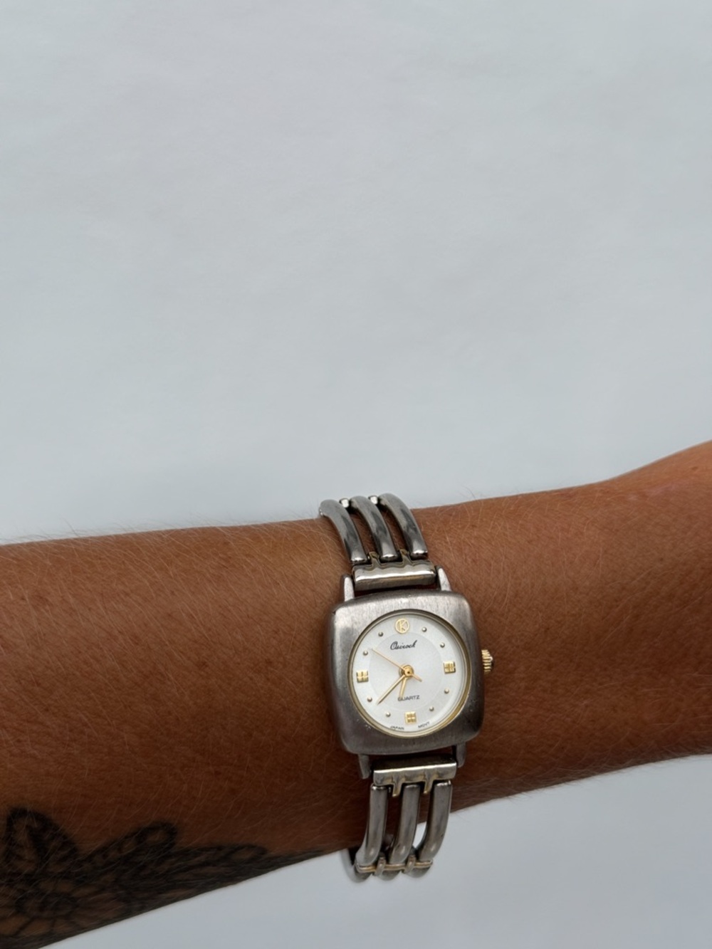 Vintage Silver-Tone Watch